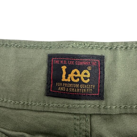 Lee Womens Olive Grove 4 Inch Shorts Size 16 Cotton Blend Casual Lightweight - Picture 4 of 10